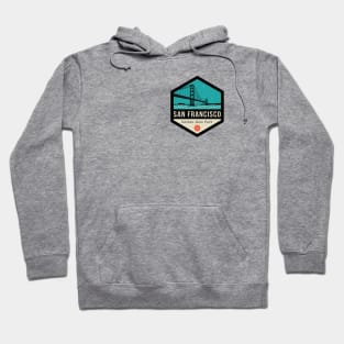 San Francisco Badge Design Hoodie